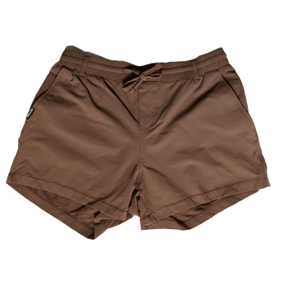 Women's Coalatree Trailhead Waterproof Adventure Hiking Short Brown Size Large